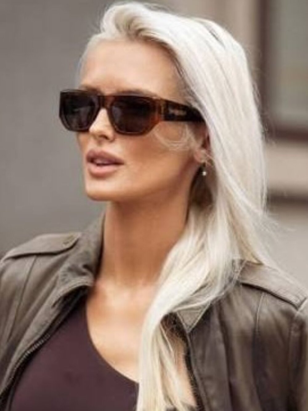 NWT Saint Laurent SL740 002 Women Authentic Sunglasses